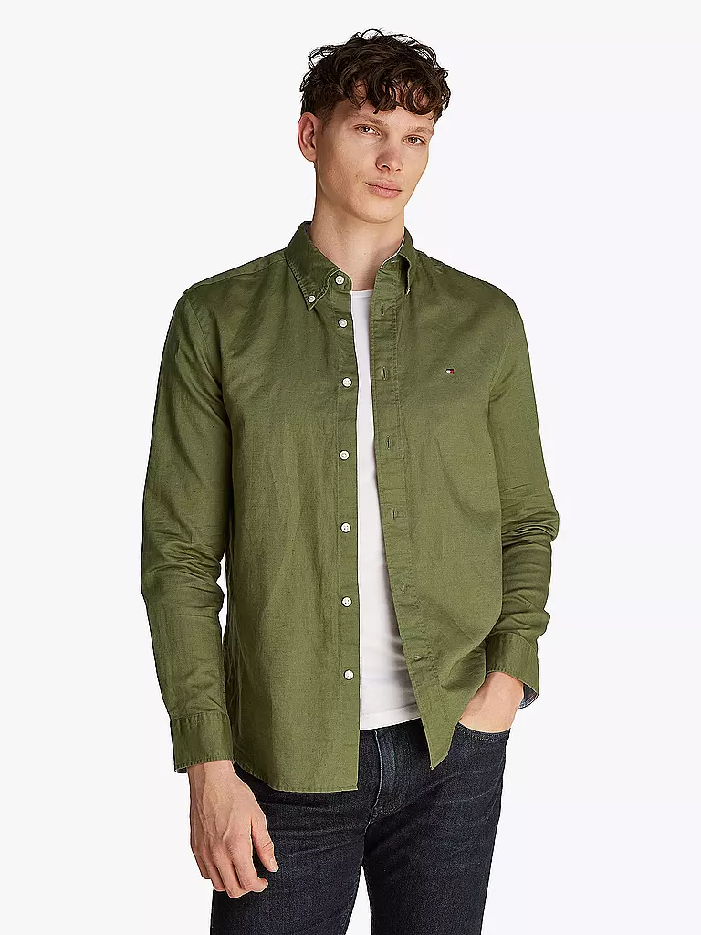 TOMMY HILFIGER | Chemise | olive