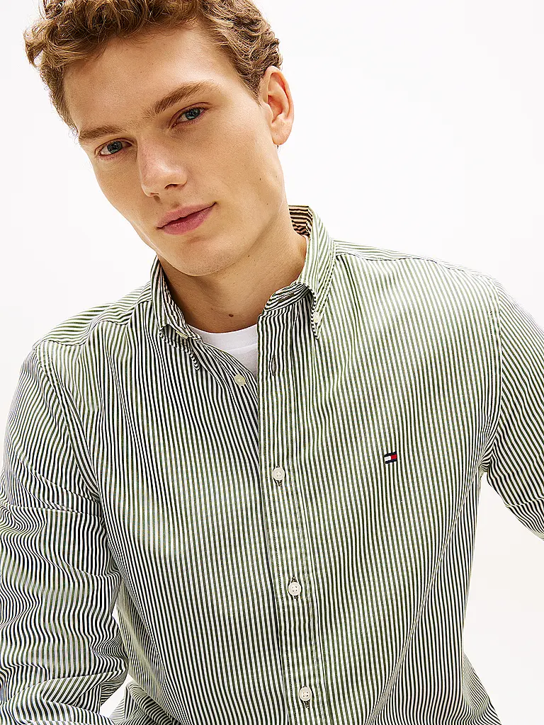 TOMMY HILFIGER | Chemise | Vert clair