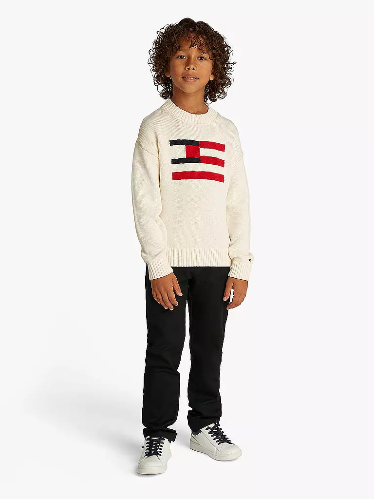 TOMMY HILFIGER | Chino garçon 1985 | schwarz