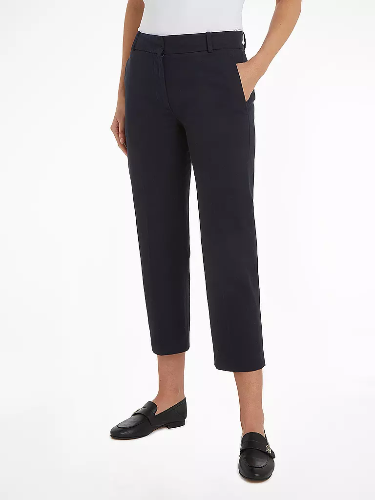 TOMMY HILFIGER | Chino Slim Fit 7/8 | Bleu foncé