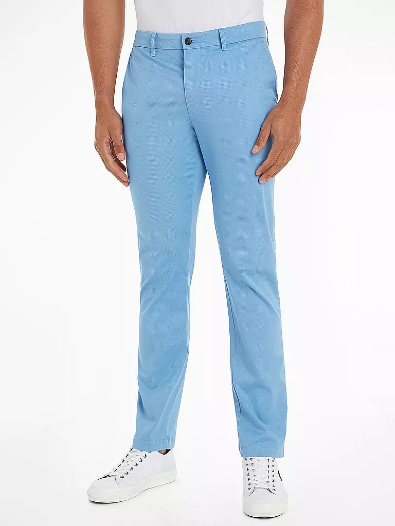 TOMMY HILFIGER | Chino Straight Fit DENTON | Bleu clair