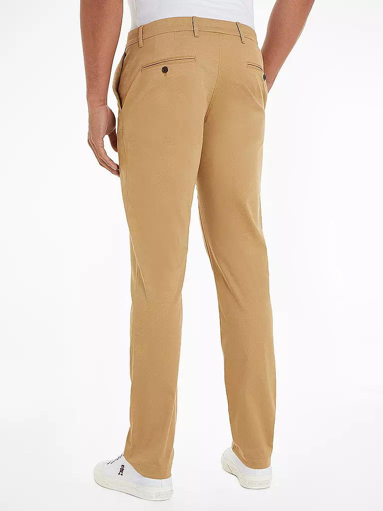 TOMMY HILFIGER | Chino Straight Fit DENTON | Marron clair