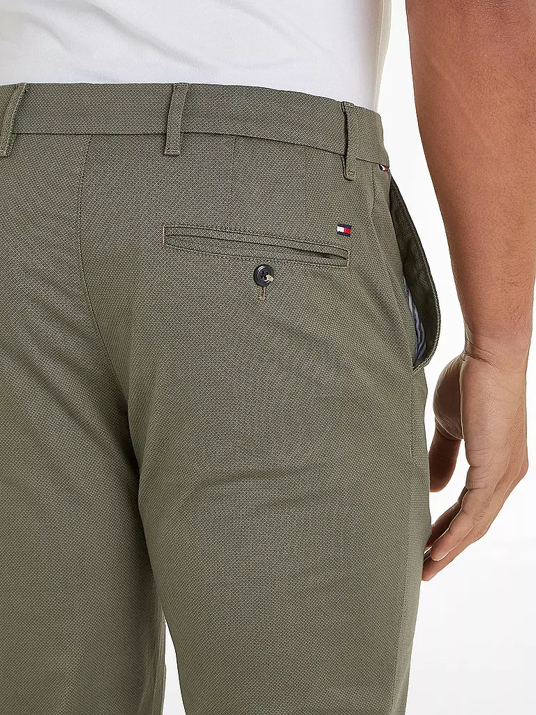 TOMMY HILFIGER | Chino Straight Fit DENTON | Olive