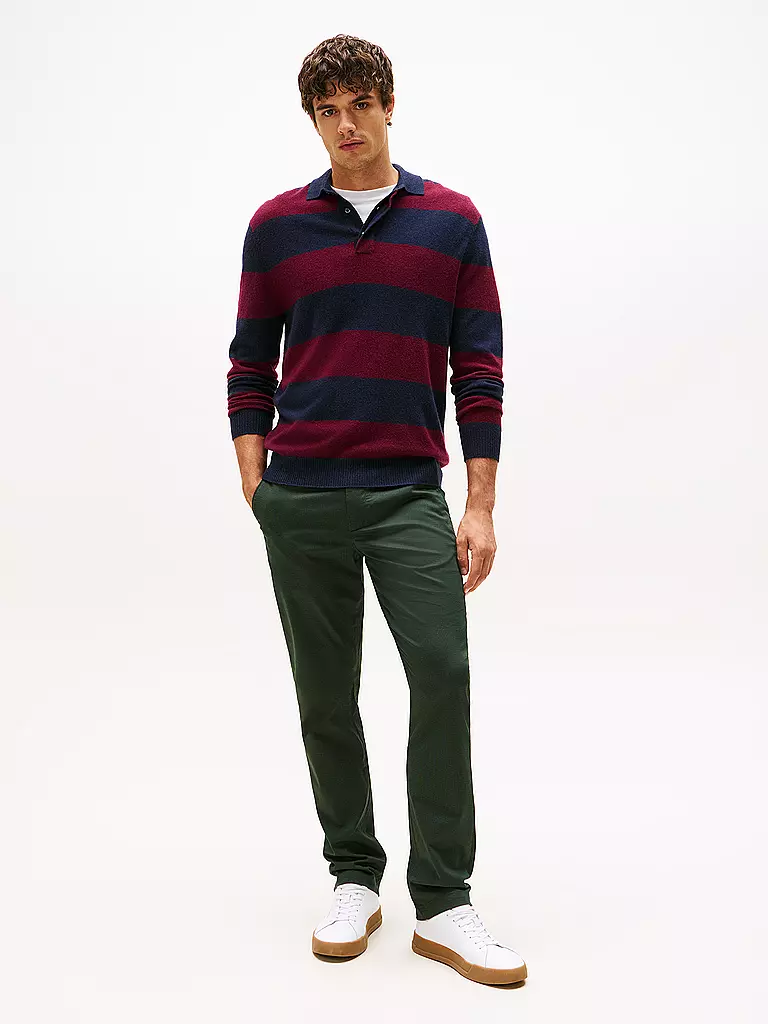 TOMMY HILFIGER | Chino | dunkelgrün