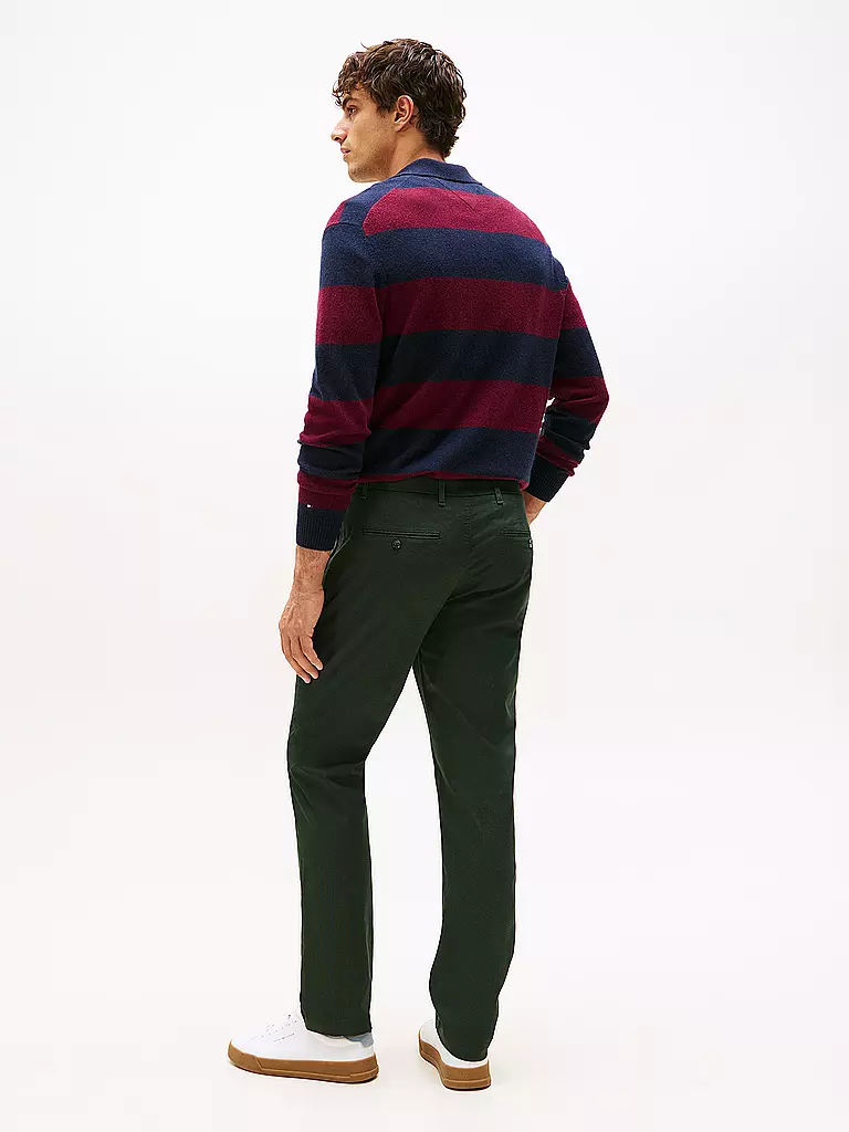 TOMMY HILFIGER | Chino | dunkelgrün