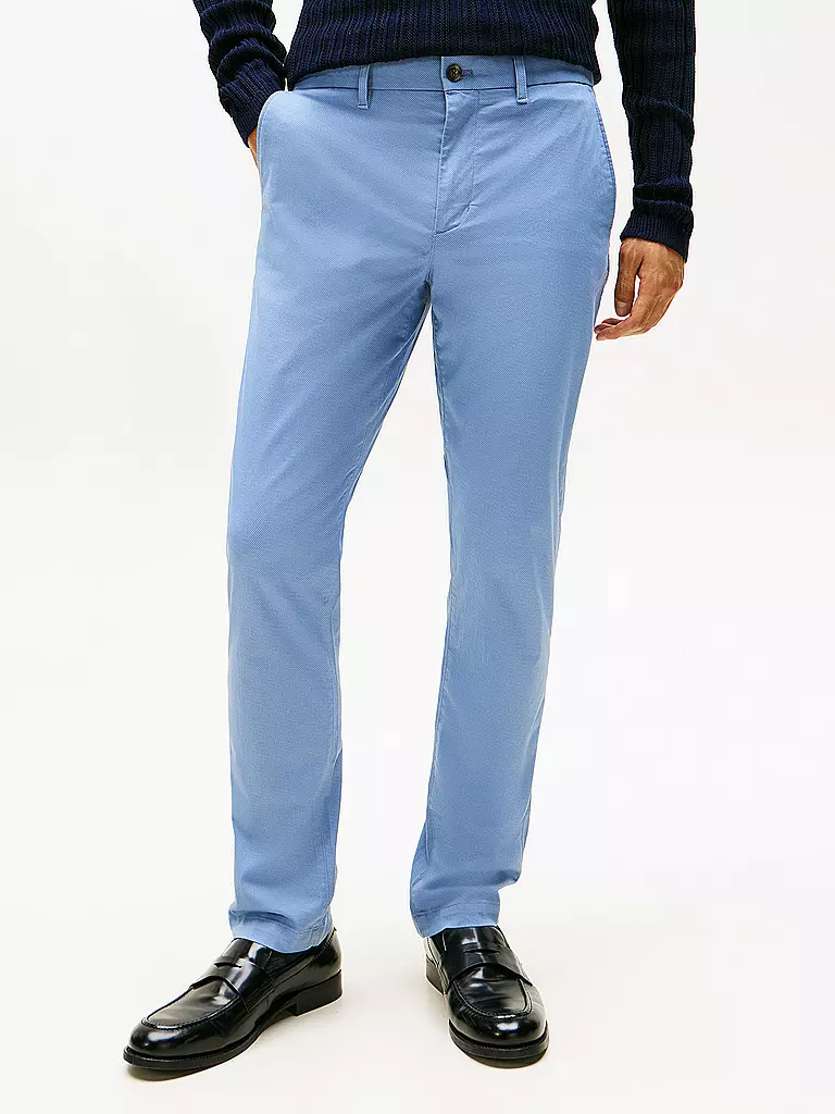 TOMMY HILFIGER | Chino | hellblau