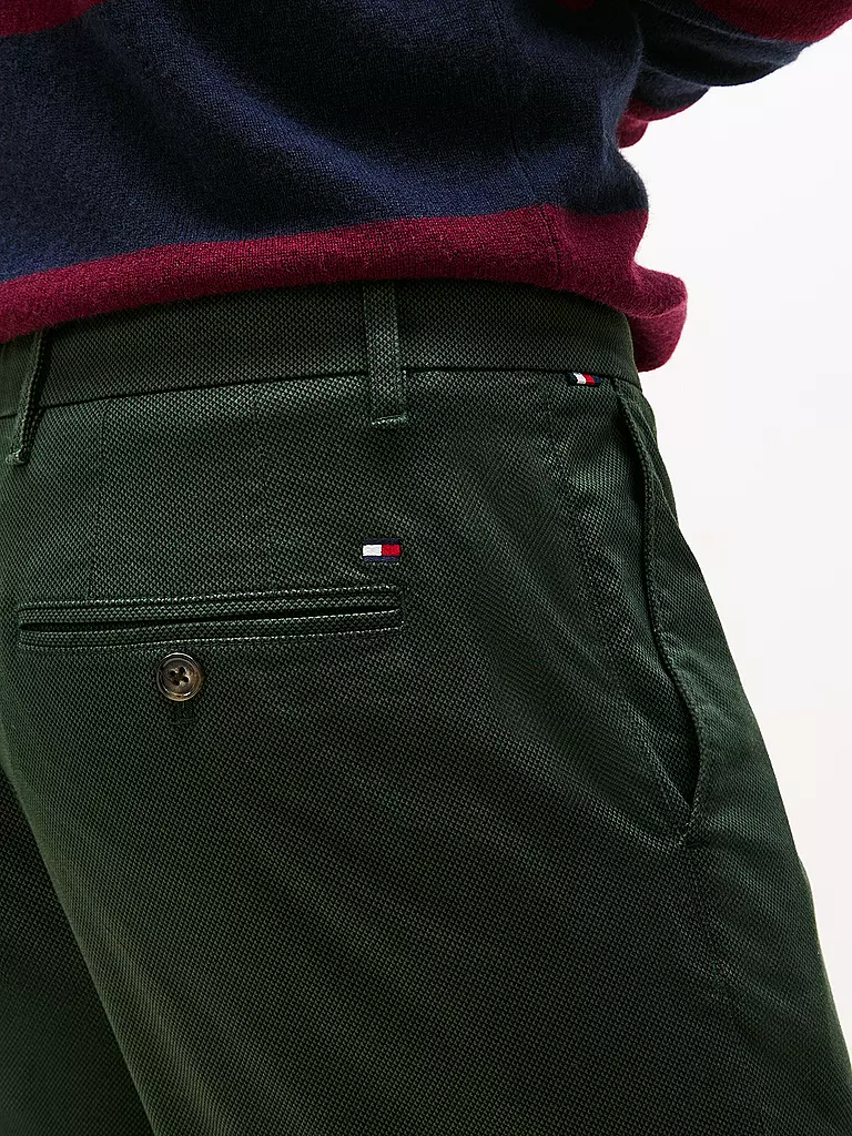 TOMMY HILFIGER | Chino | dunkelgrün