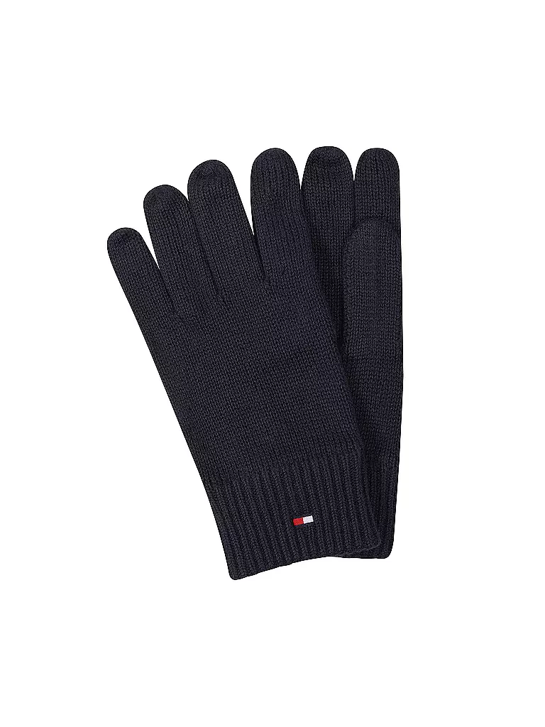 TOMMY HILFIGER | Coffret cadeau 2 pièces bonnet et gants | Bleu