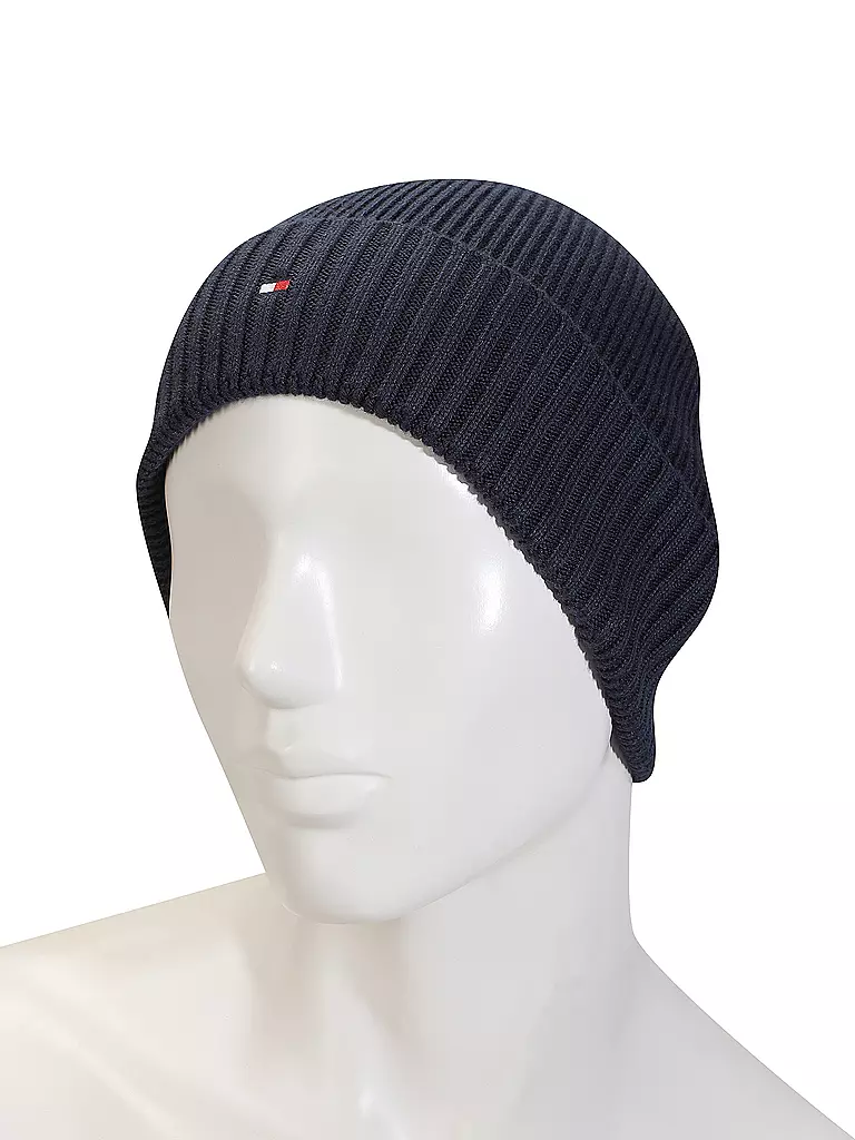 TOMMY HILFIGER | Coffret cadeau 2 pièces bonnet et gants | Bleu