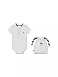 TOMMY HILFIGER | Coffret cadeau body bébé | Blanc
