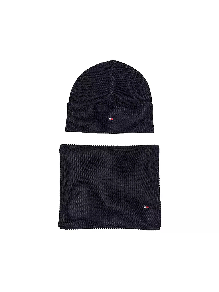 TOMMY HILFIGER | Coffret cadeau bonnet et écharpe |