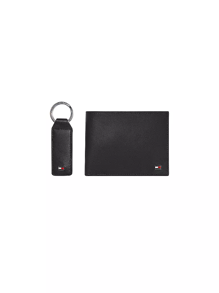 TOMMY HILFIGER | Coffret cadeau portefeuille et porte-clés | 