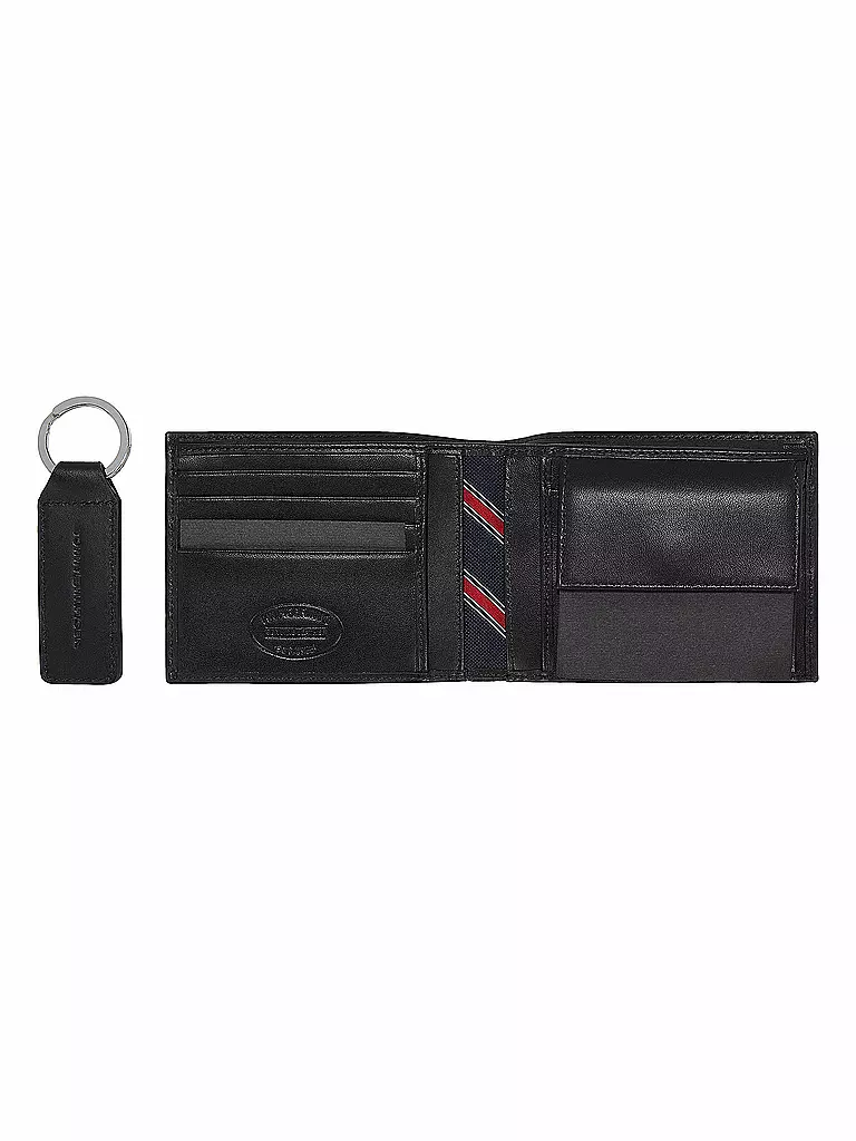 TOMMY HILFIGER | Coffret cadeau portefeuille et porte-clés | 