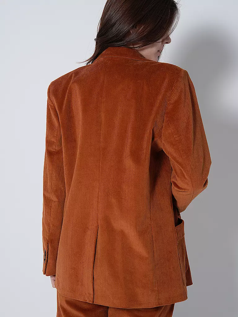 TOMMY HILFIGER | Cord Blazer Relaxed Fit | Orange