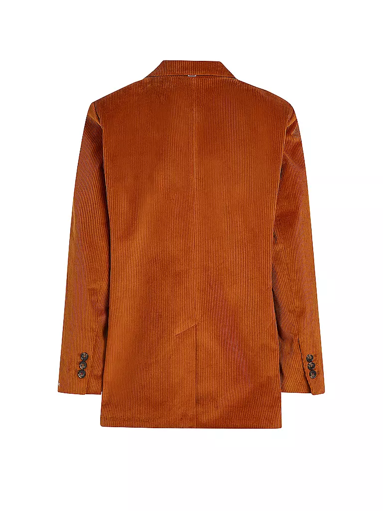 TOMMY HILFIGER | Cord Blazer Relaxed Fit | Orange