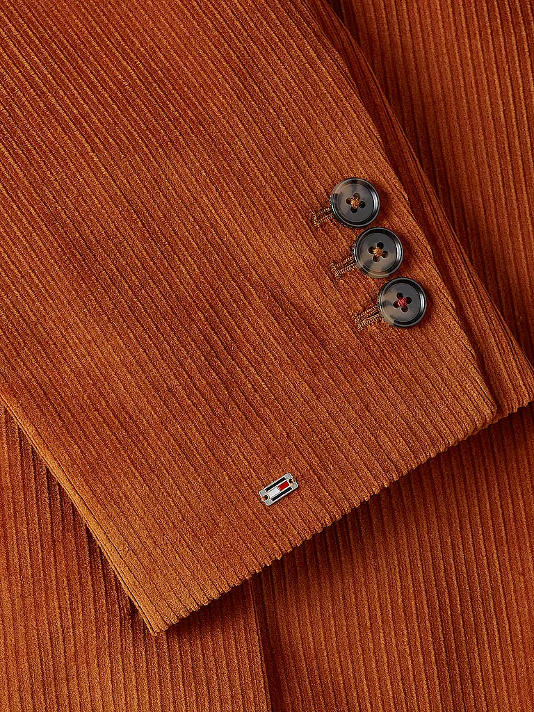 TOMMY HILFIGER | Cord Blazer Relaxed Fit | Orange