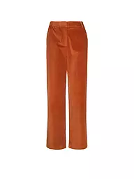 TOMMY HILFIGER | Cordhose Relaxed Straight Fit | Orange