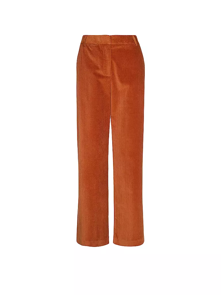 TOMMY HILFIGER | Cordhose Relaxed Straight Fit | Orange