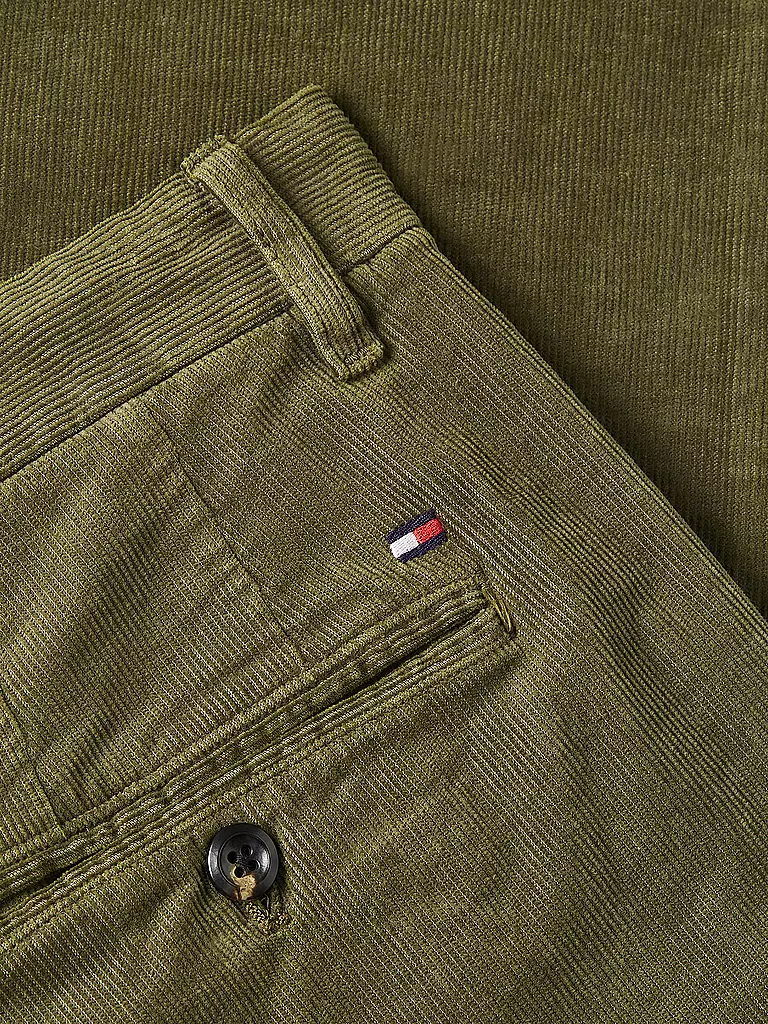 TOMMY HILFIGER | Cordhose | Olive