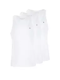 TOMMY HILFIGER | Débardeur lot de 3 | Blanc