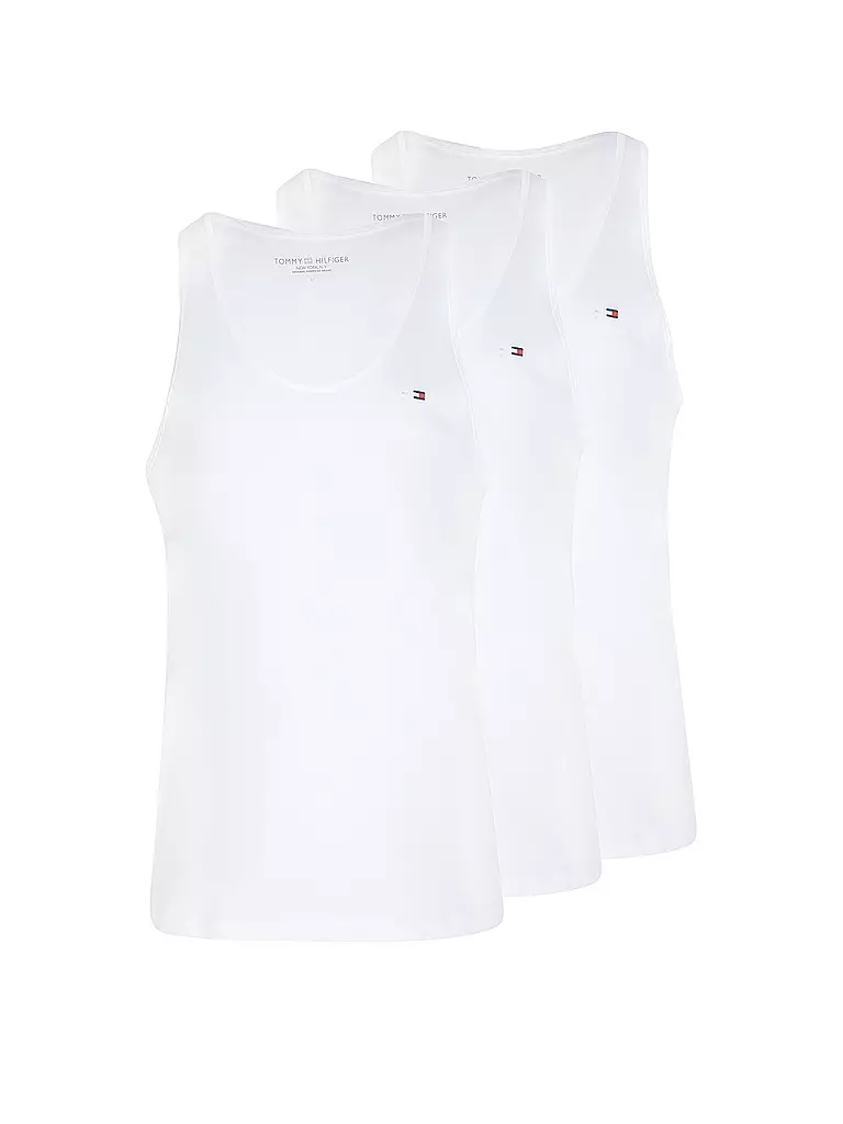 TOMMY HILFIGER | Débardeur lot de 3 | weiss