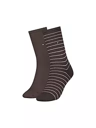 TOMMY HILFIGER | Chaussettes lot de 2 rouge/navy | Bleu