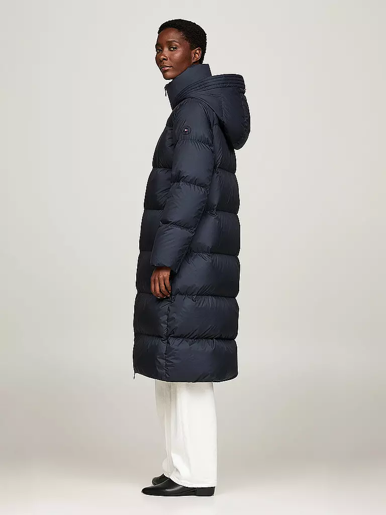 TOMMY HILFIGER | Daunenmantel  | Bleu foncé