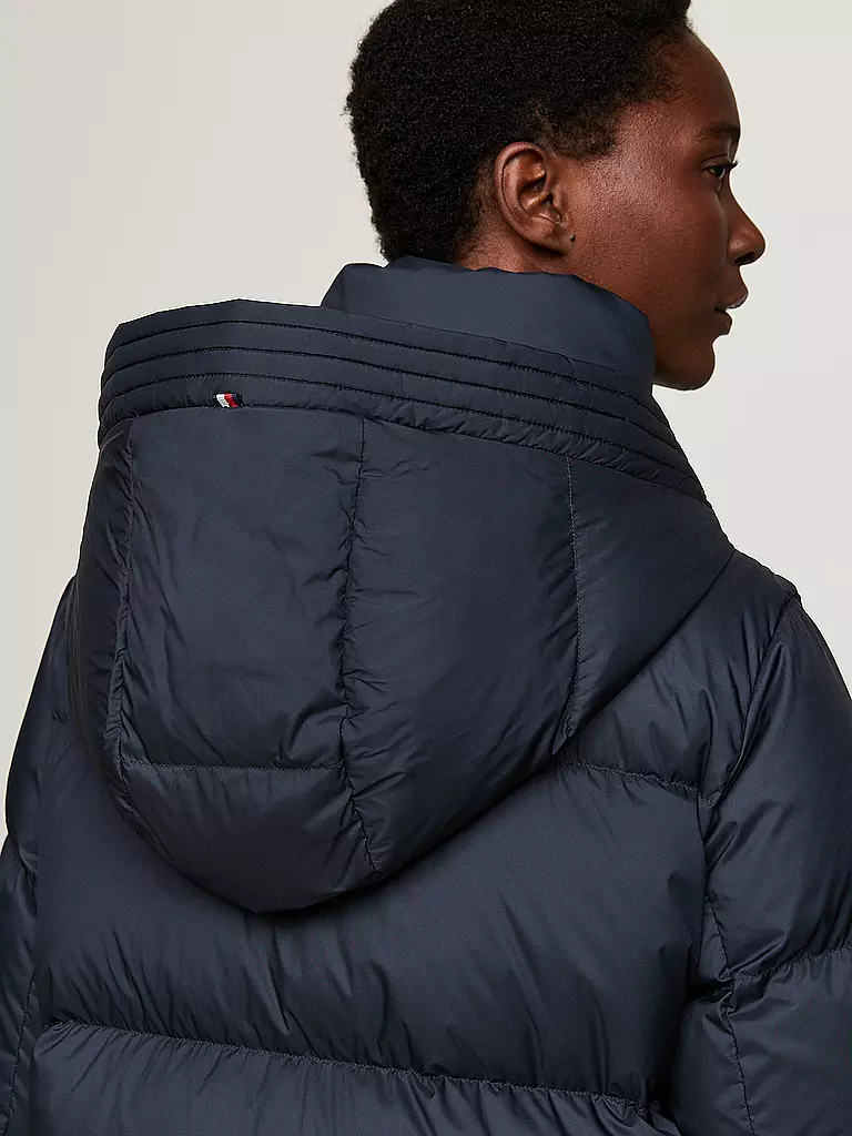 TOMMY HILFIGER | Daunenmantel  | Bleu foncé