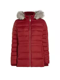 TOMMY HILFIGER | Doudoune matelassée | Rouge foncé