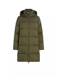 TOMMY HILFIGER | Daunensteppmantel | Olive