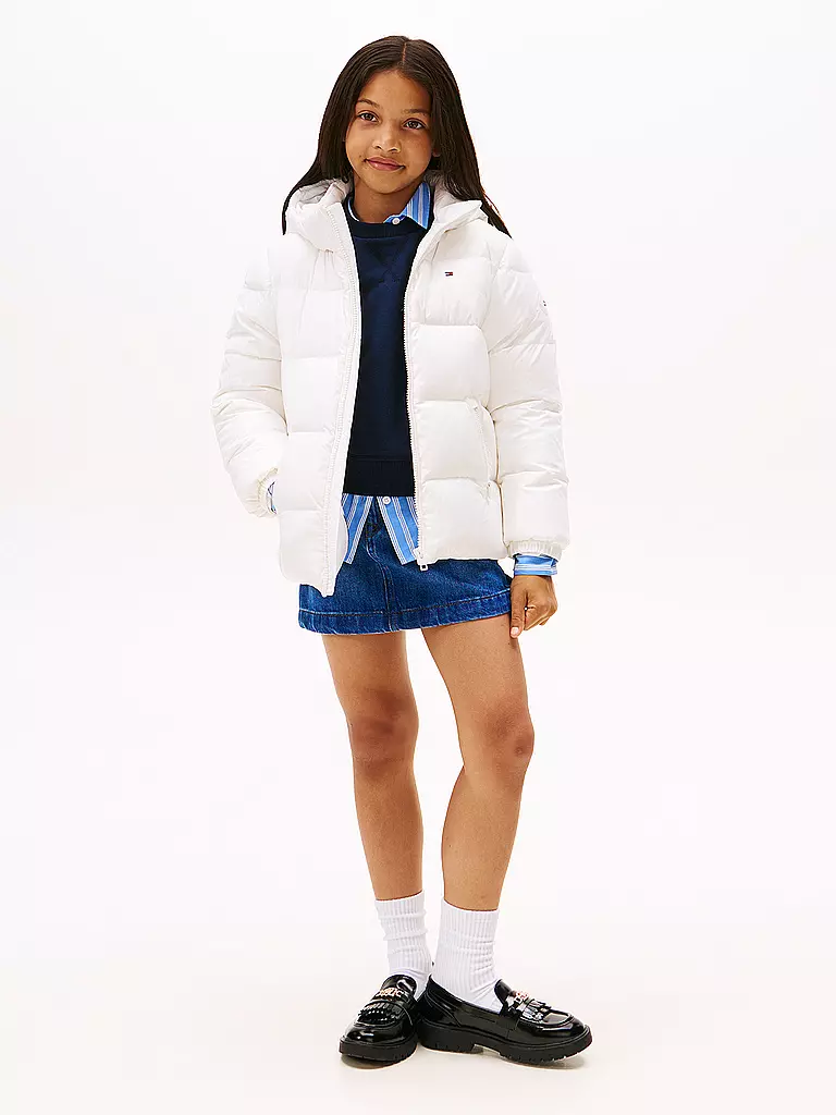 TOMMY HILFIGER | Doudoune matelassée fille | weiss
