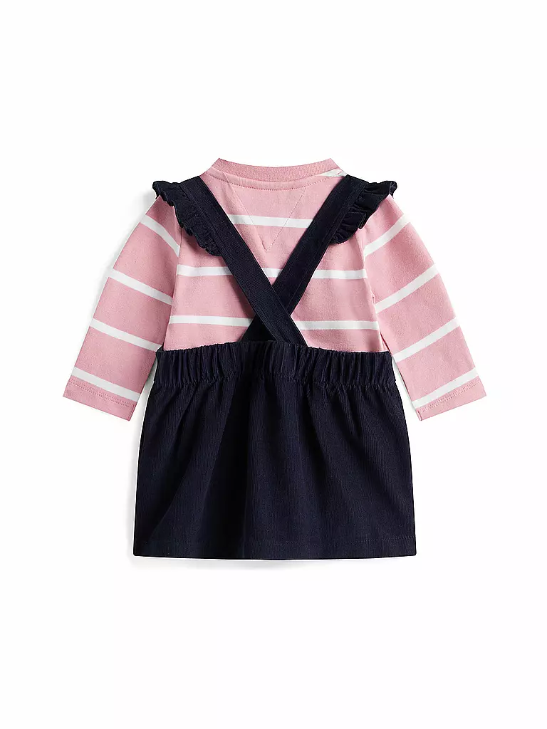 TOMMY HILFIGER | Ensemble 2 pièces pour bébé fille, T-shirt à manches longues et robe | 