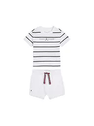 TOMMY HILFIGER | Ensemble bébé 2 pièces T-shirt et short | Blanc