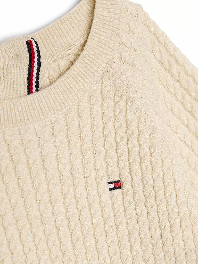 TOMMY HILFIGER | Ensemble bébé 3 pièces : pull, pantalon et bonnet | 