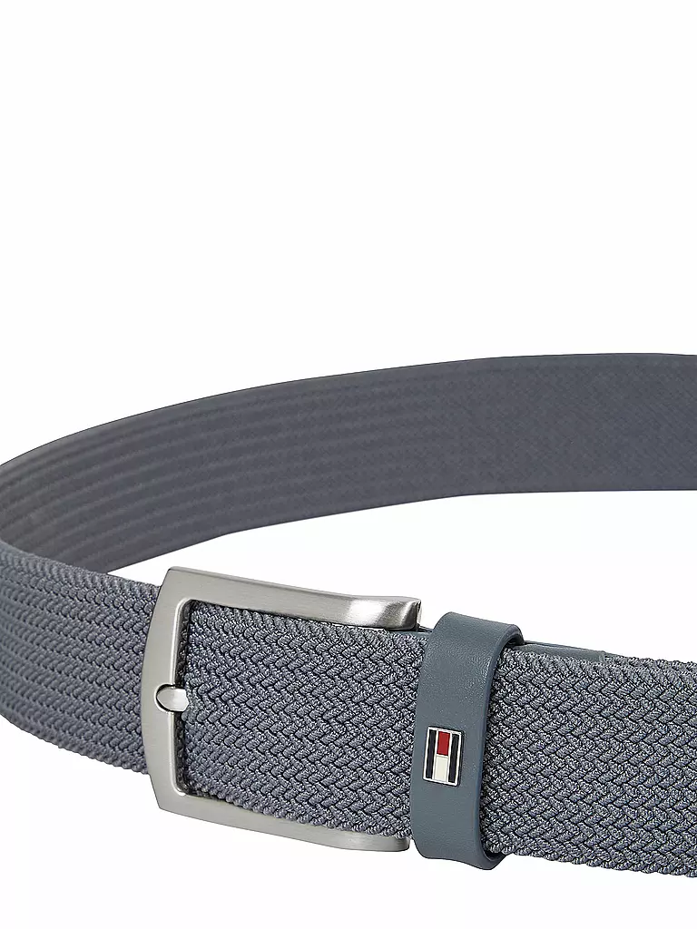 TOMMY HILFIGER | Gürtel DENTON ELASTIC  | Gris