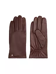 TOMMY HILFIGER | Gants en cuir | Marron