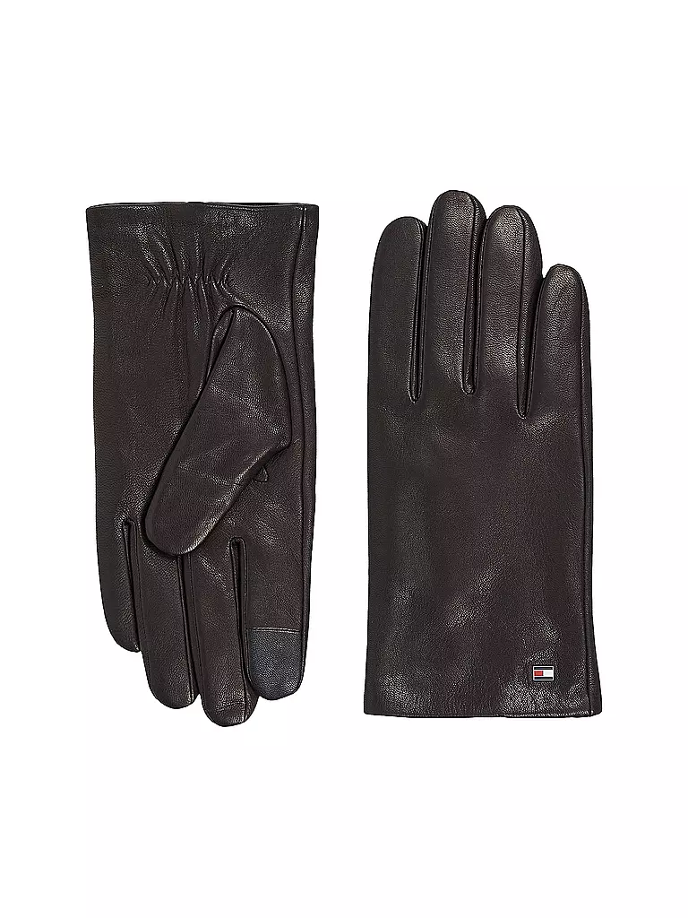 TOMMY HILFIGER | Gants en cuir | Noir