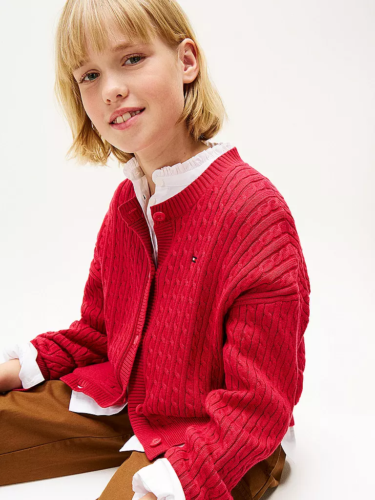 TOMMY HILFIGER | Gilet en tricot pour fille | 