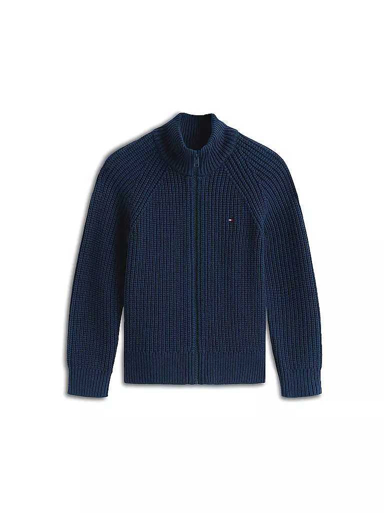TOMMY HILFIGER | Gilet en tricot pour garçon | Bleu foncé
