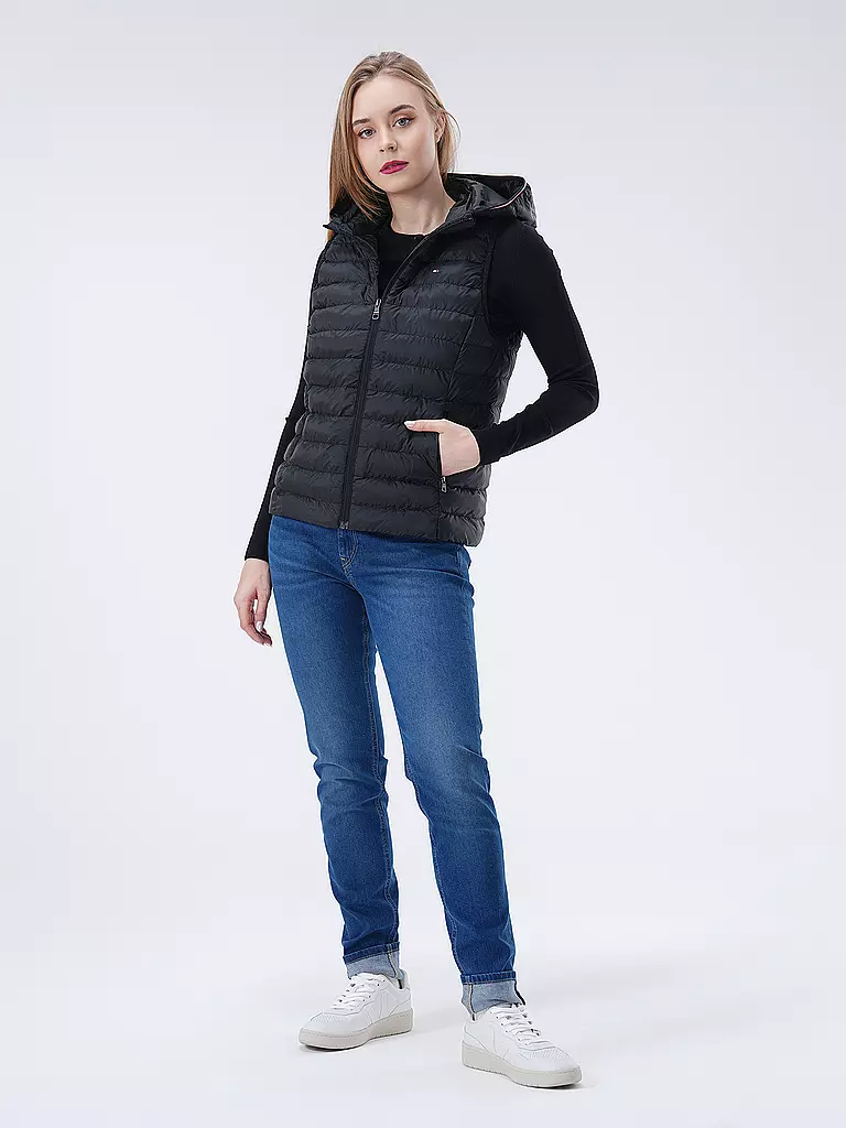 TOMMY HILFIGER | Gilet matelassé | Noir