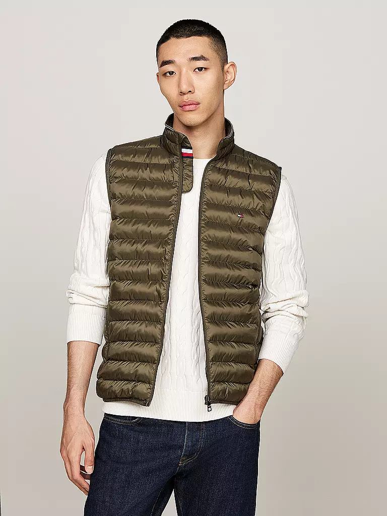 TOMMY HILFIGER | Gilet matelassé | Olive