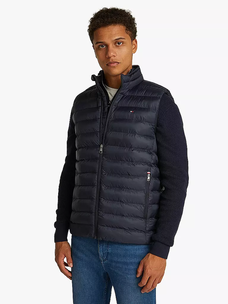 TOMMY HILFIGER | Gilet matelassé | blau