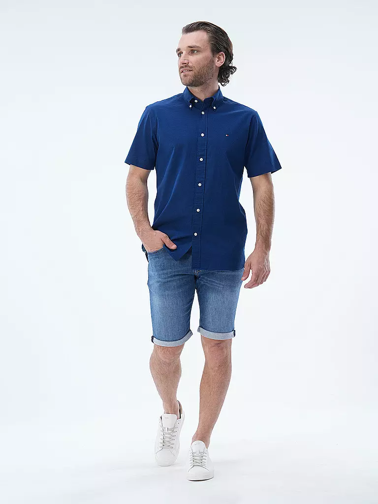 TOMMY HILFIGER | Hemd Regular Fit  | Bleu