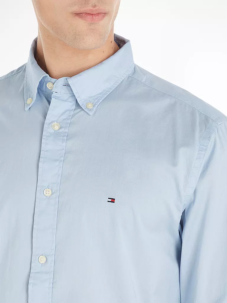 TOMMY HILFIGER | Hemd Regular Fit  | Bleu clair