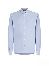 TOMMY HILFIGER | Hemd Regular Fit DOBBY | Bleu clair
