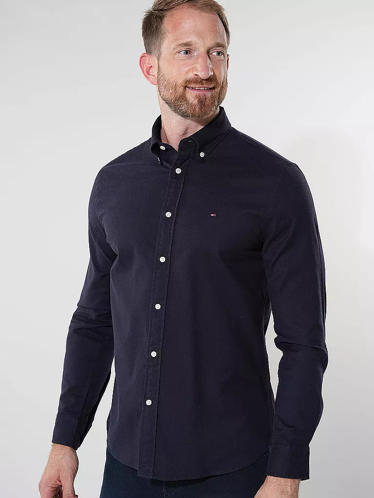 TOMMY HILFIGER | Hemd Regular Fit | Bleu