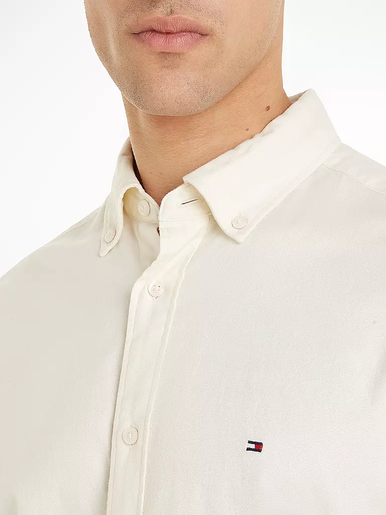 TOMMY HILFIGER | Hemd Regular Fit | Blanc
