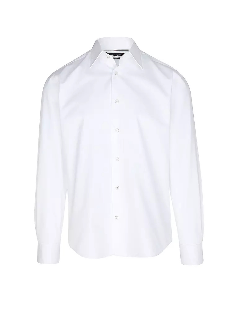 TOMMY HILFIGER | Hemd Slim Fit  | Blanc