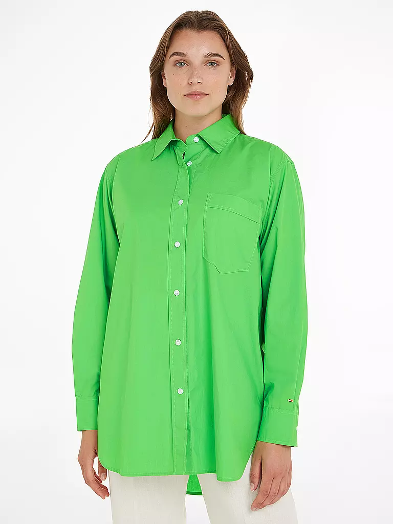 TOMMY HILFIGER | Hemdbluse | Vert
