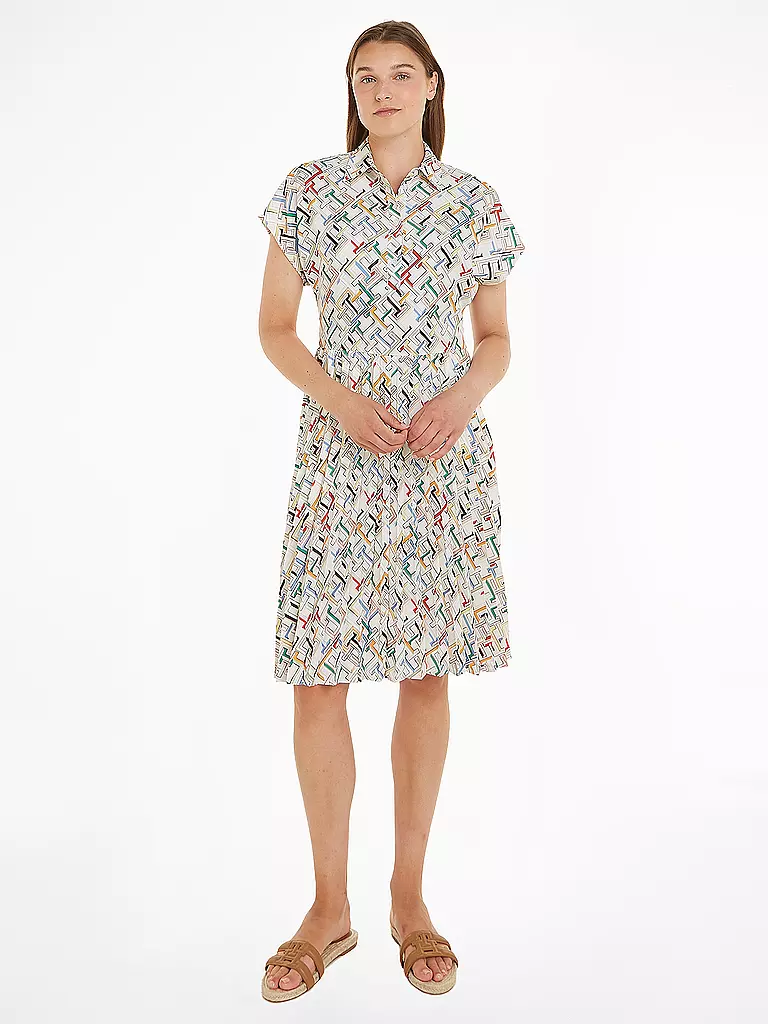 TOMMY HILFIGER | Hemdblusenkleid | Blanc